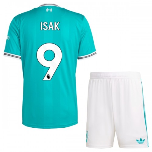 Officiële Voetbalshirt + Korte Broek Liverpool Isak 9 Derde 2025-26 - Kids Officiële Voetbalshirt + Korte Broek Liverpool Isak 9 Derde 2025-26 - Kids